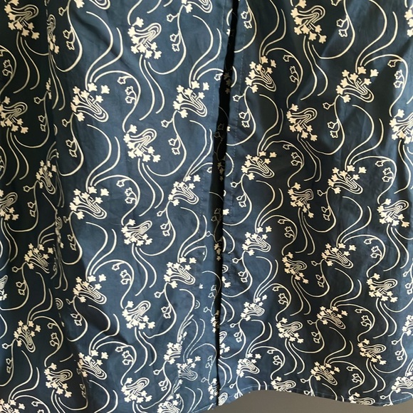 Jcrew Smocked Dress with Slit - Picture 3 of 4